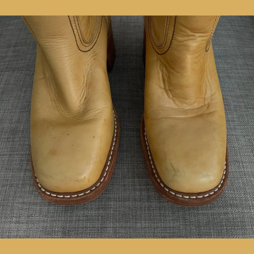 Frye Campus 14L boots * size 6.5 * VGUC - Picture 6 of 8